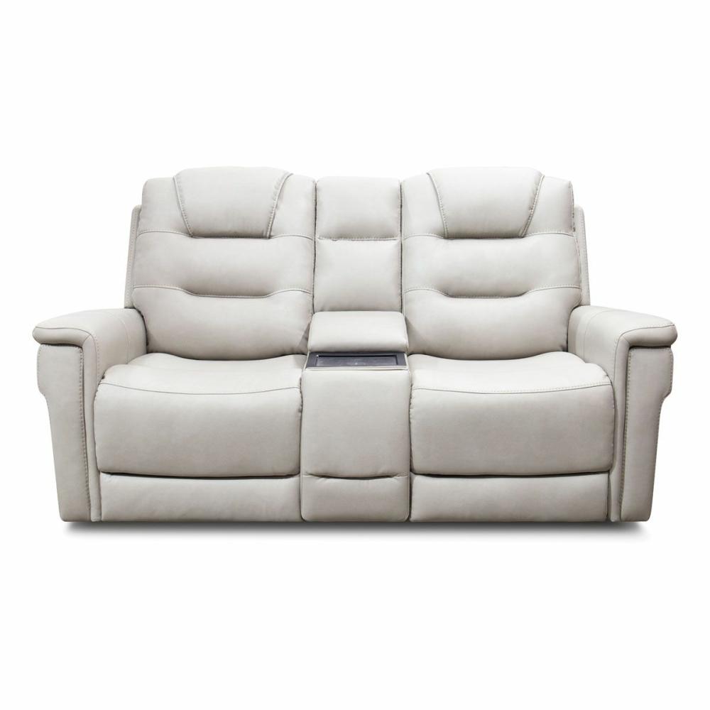 Arlo Triple Power Reclining Console Loveseat Living Room