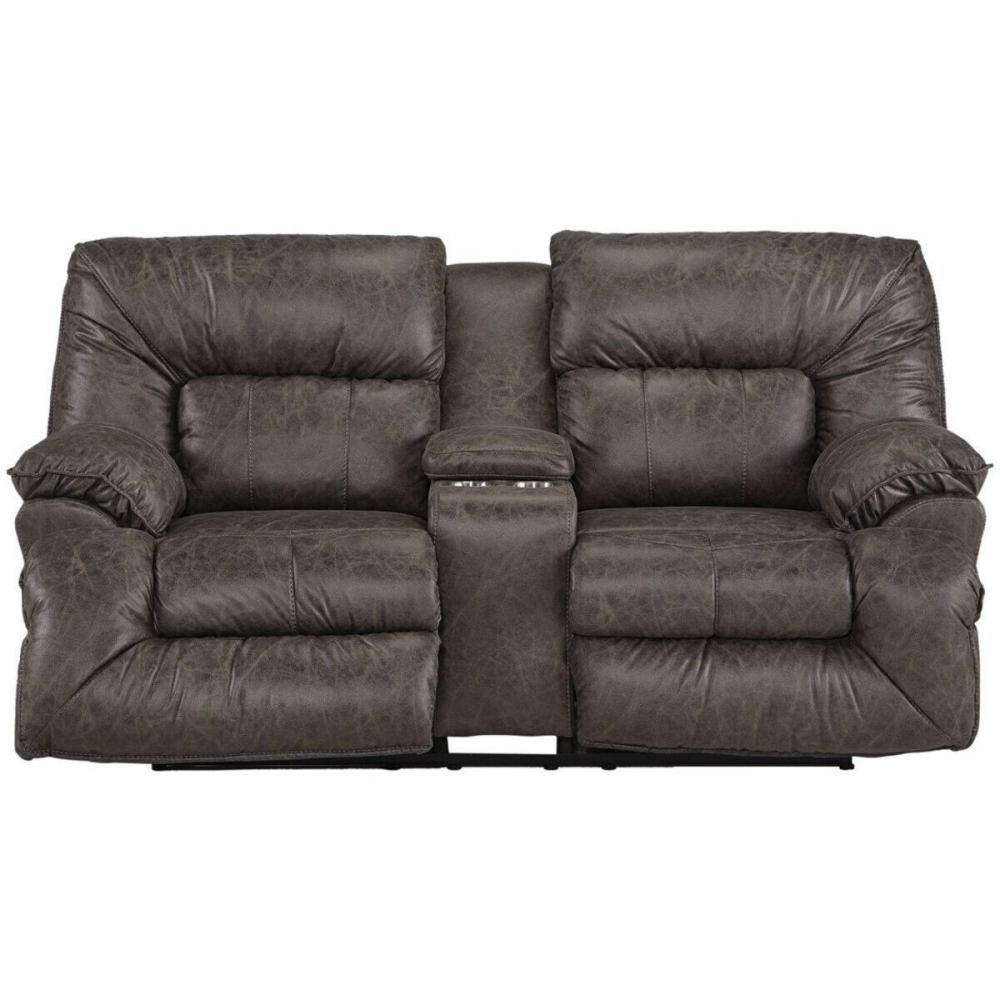 Benton Manual Reclining Console Loveseat Living Room