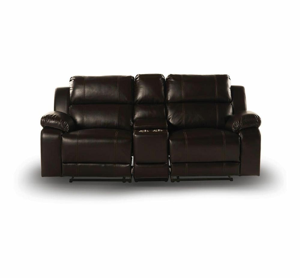 Bristol Manual Reclining Console Loveseat Living Room