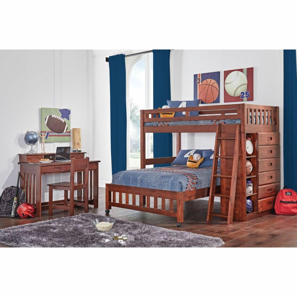 Chandler Twin/Full Loft Bed Bunk Beds