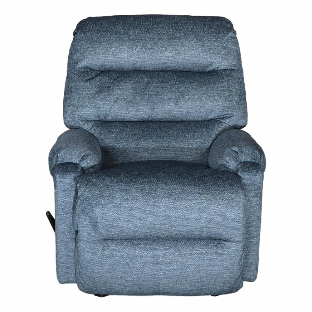 Eleanor Denim Blue Rocker Recliner Living Room