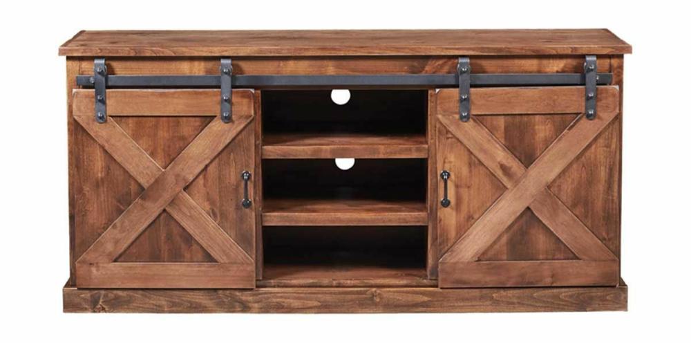 Farmhouse 66″ Tv Console Home Entertainment