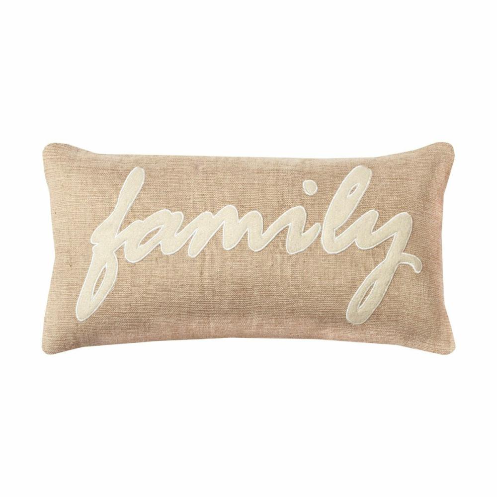 Feather Throw Pillow Decor & Accents