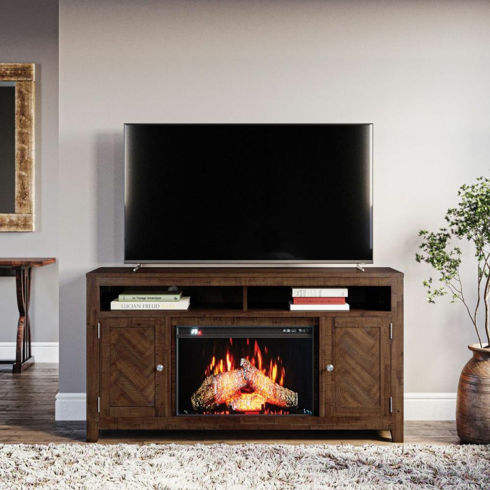 Fenway Tv Console With Fireplace Home Entertainment