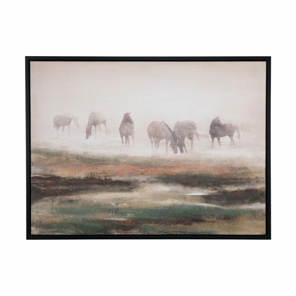 Grazing Stallions Wall Art Decor & Accents