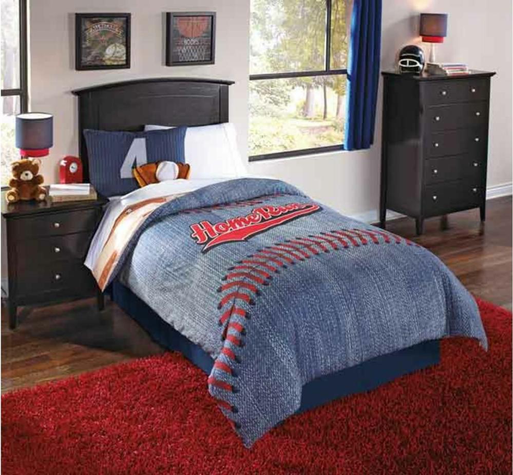 Home Run 5 Piece Twin Linen Set Bedding Accessories