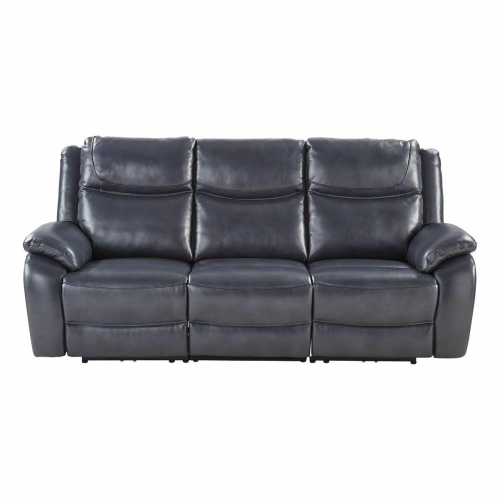 Lennox Leather Triple Power Reclining Sofa Living Room