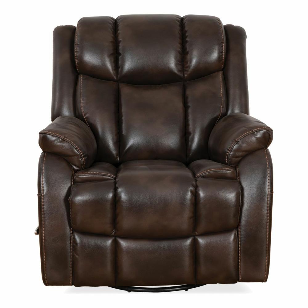 Morris Coffee Swivel Glider Recliner Living Room