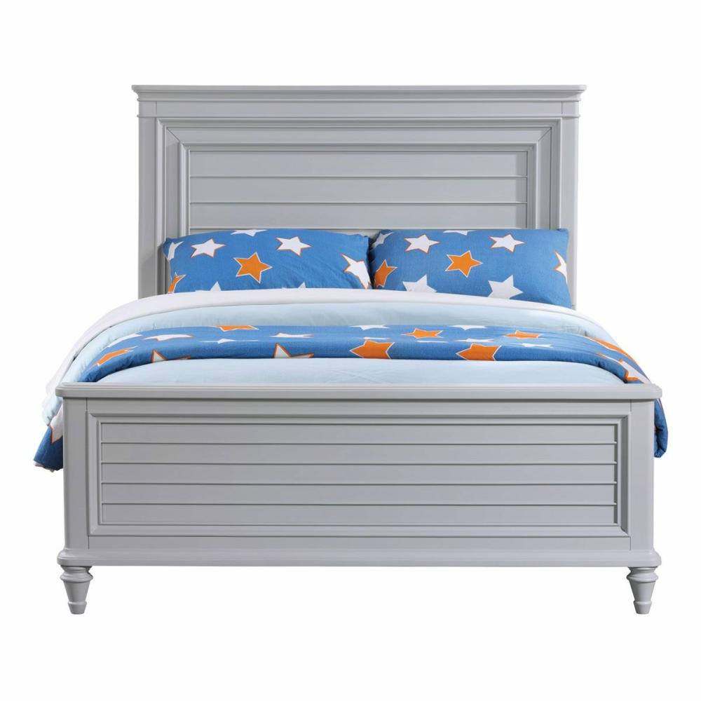 Nantucket Grey Complete Full Bed Kids & Teens