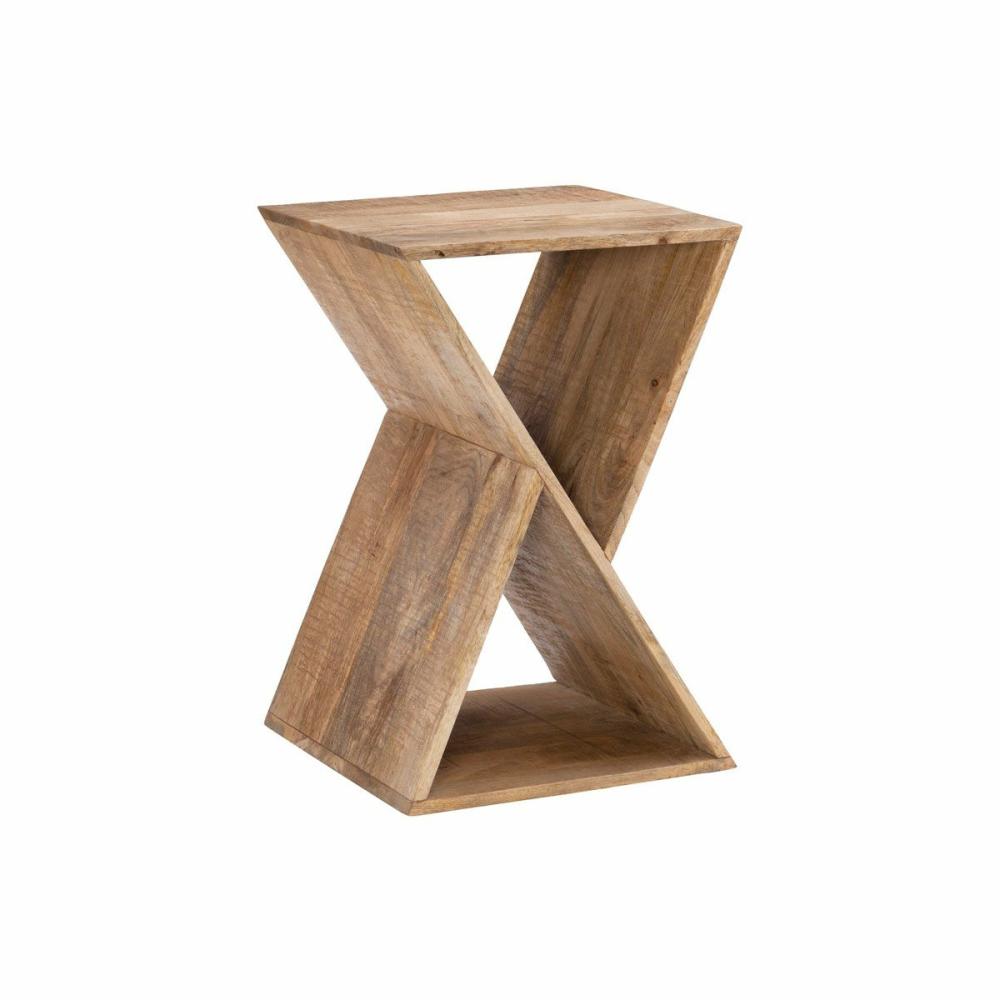 Natural Triangle Accent Table Accent Furniture