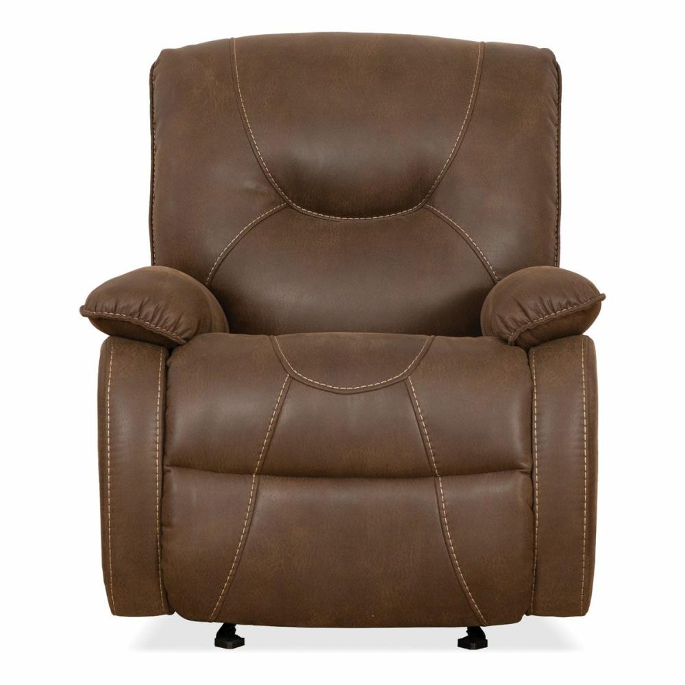 Otis Brindle Brown Glider Recliner Living Room