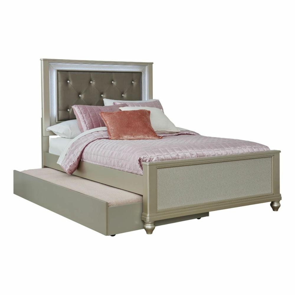 Priscilla Twin Bed W/Trundle Kids & Teens