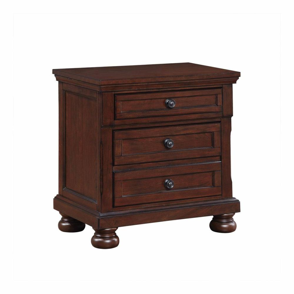 Rainier Cherry Nightstand Bedroom