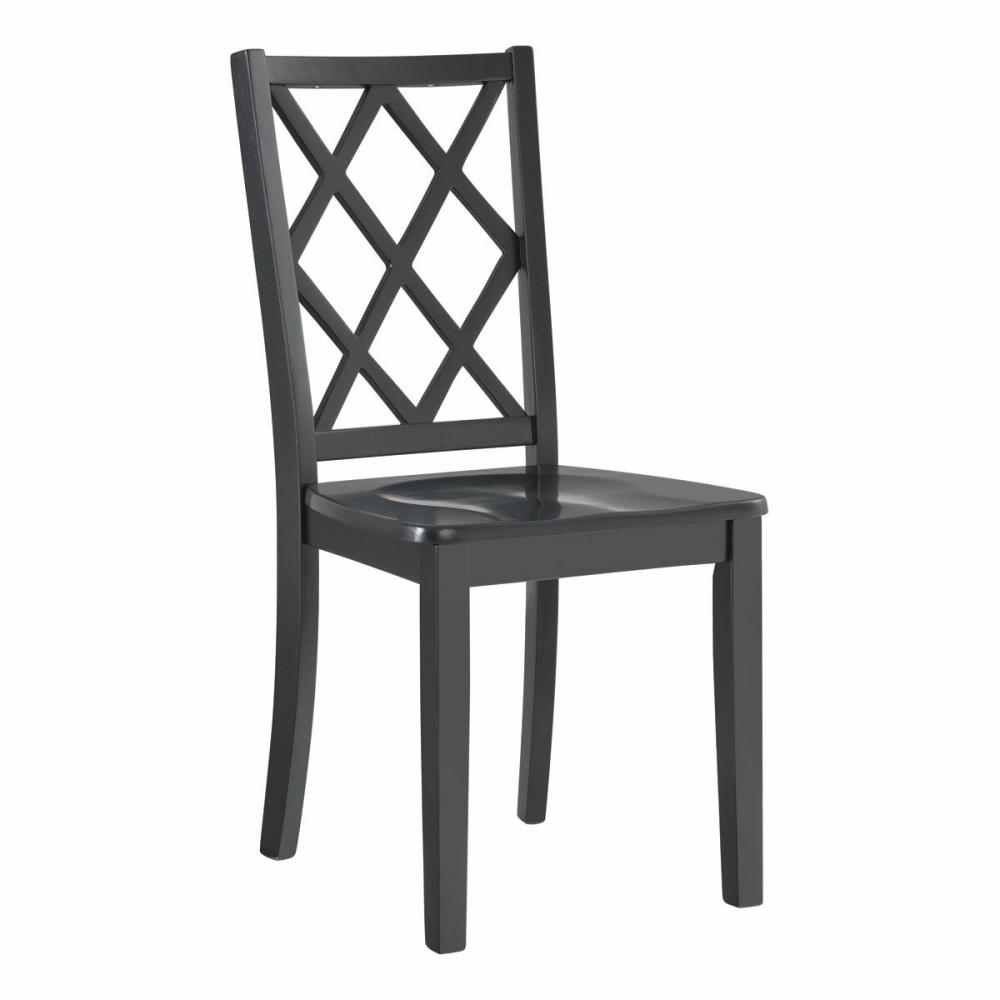 Seaborne Black Dining Side Chair Chairs