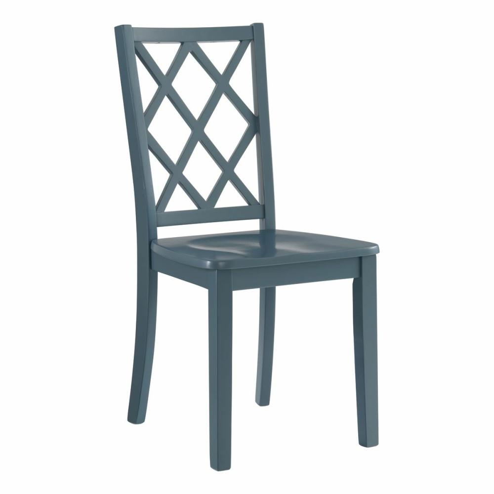 Seaborne Navy Blue Dining Side Chair Appliances