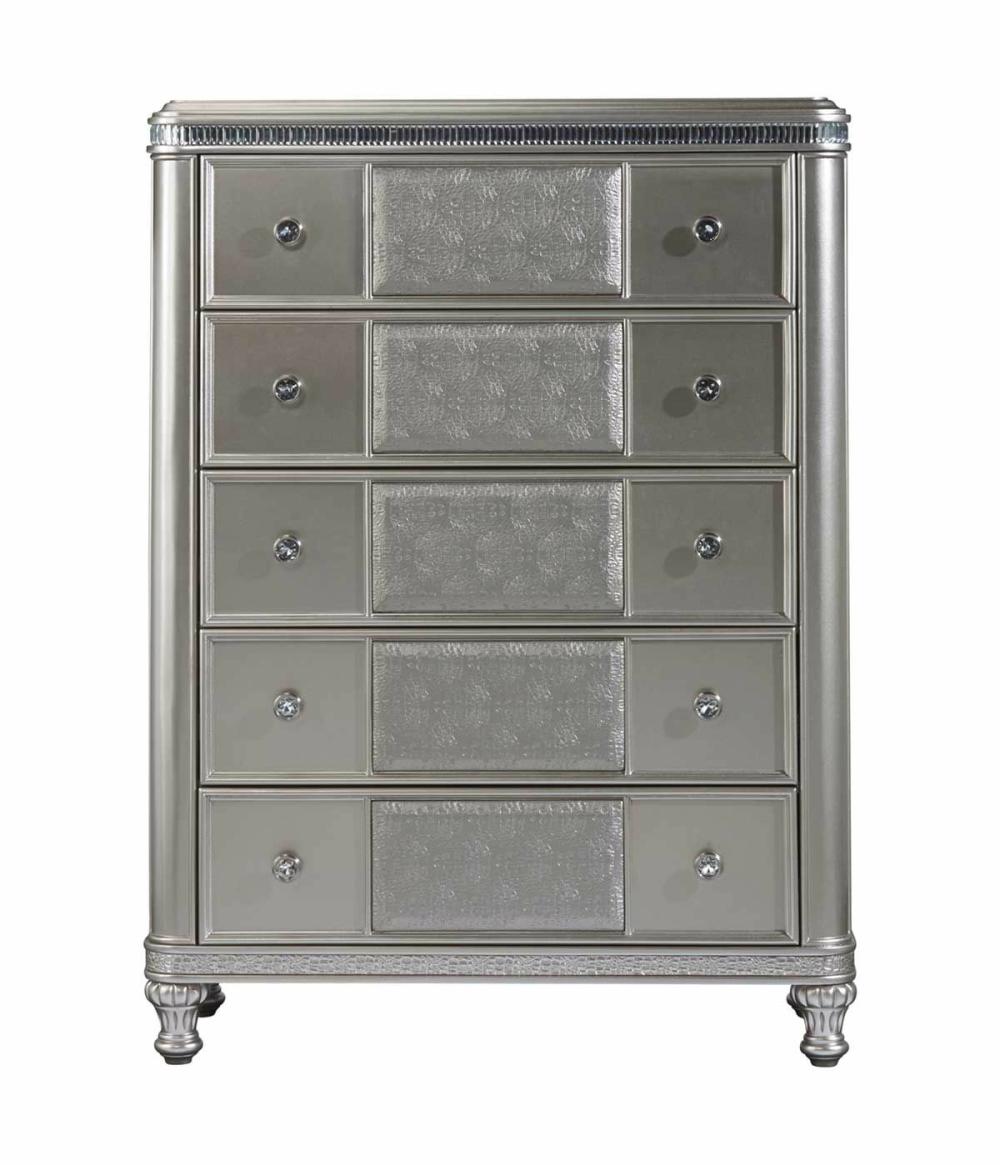 Silver Glam Chest Bedroom