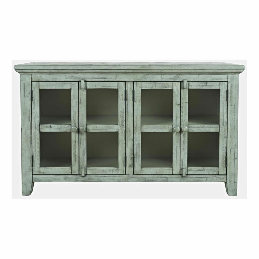 Southbrooke Teal Accent Cabinet Accent Furniture