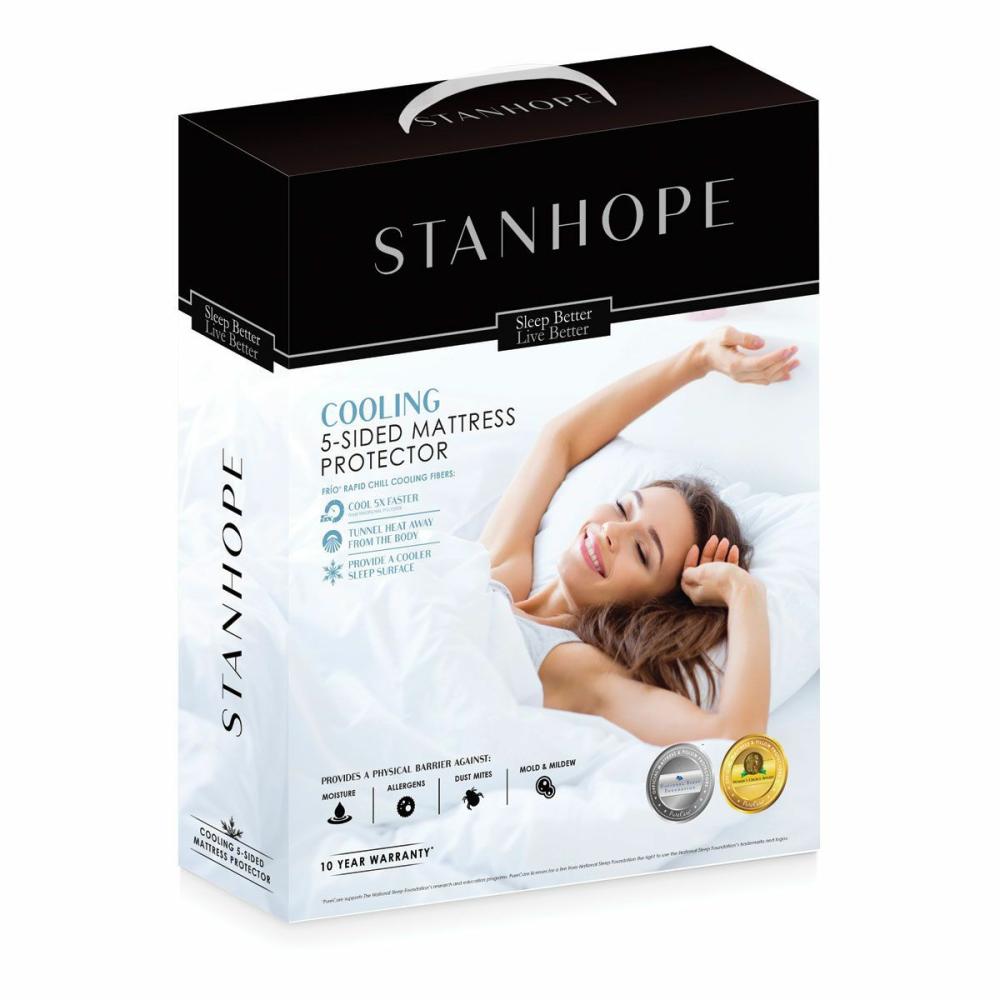 Stanhope Frio 5-Sided Queen Mattress Protector Bedding Accessories