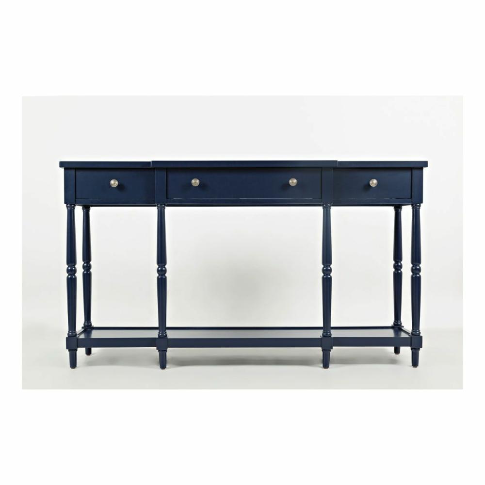 Stanley Navy 60″ Accent Console Accent Furniture